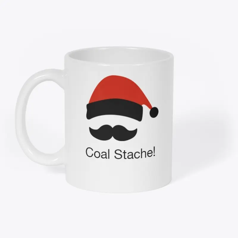 Coal Stache Mug